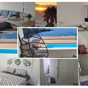 En Primera Línea De Mar Y Piscina - Azur - El Ancla - - Costa Adeje , Callao Salvaje España